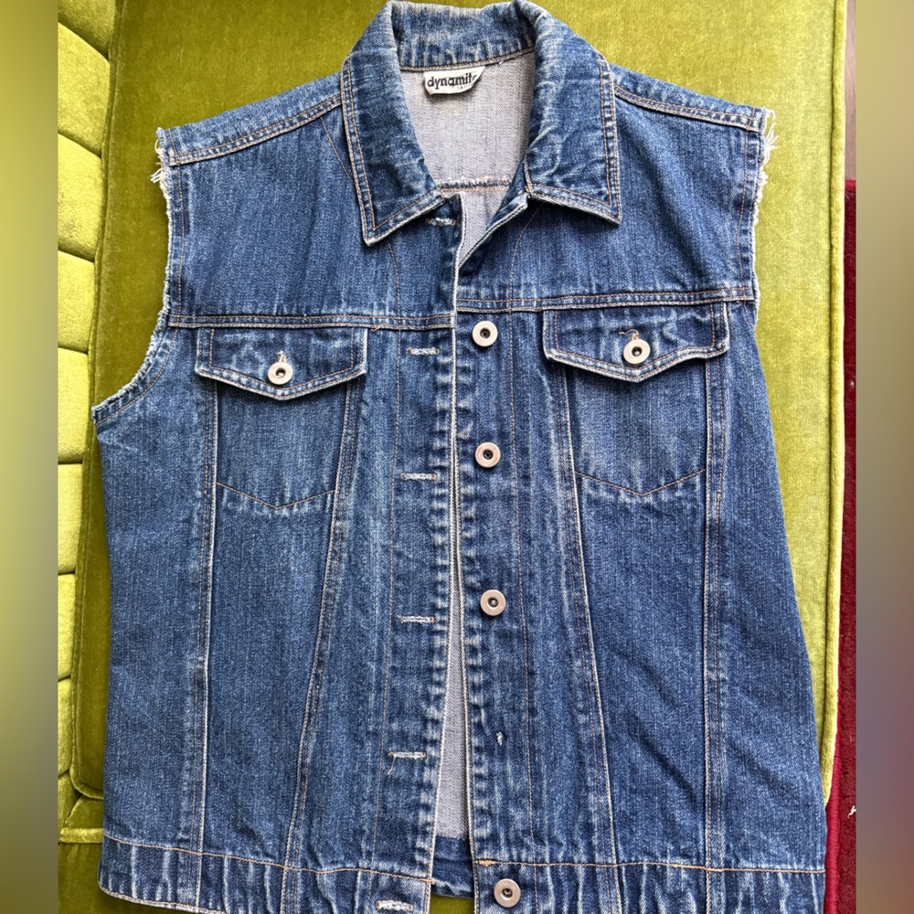 Dynamite Blue Denim Vest